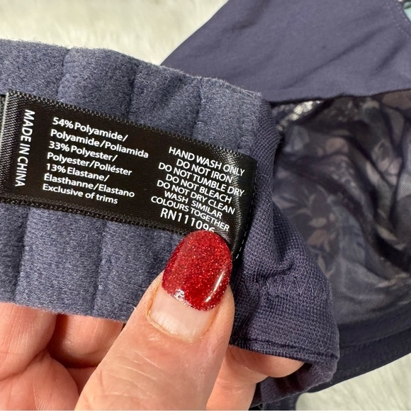 Sculptresse Chi Chi Balconnet Bra Plus Size Unlined Lace Autumn Floral Underwire - Picture 8 of 10